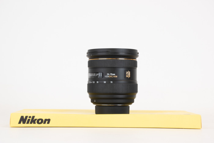 Sigma 24-70mm f2.8 DG EX HSM Nikon main product photo