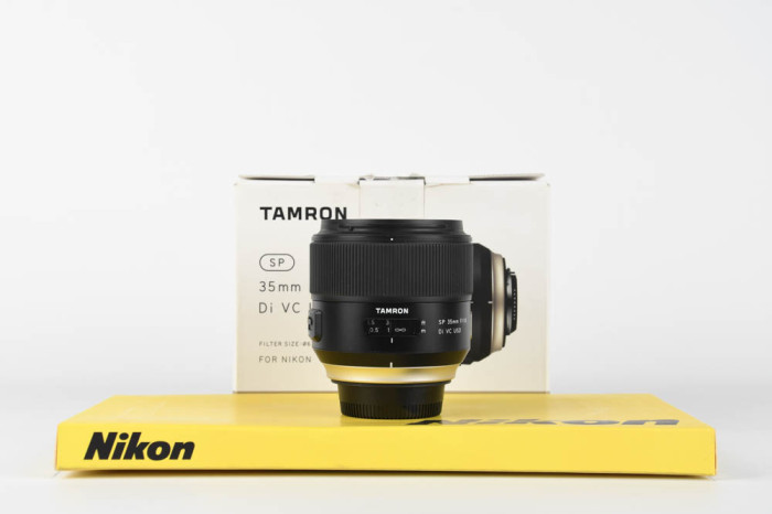 Tamron 35mm f1.8 Di USD VC Nikon main product photo