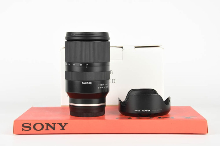 Tamron 17-70mm f2.8 Di III-A VC RXD Sony E main product photo