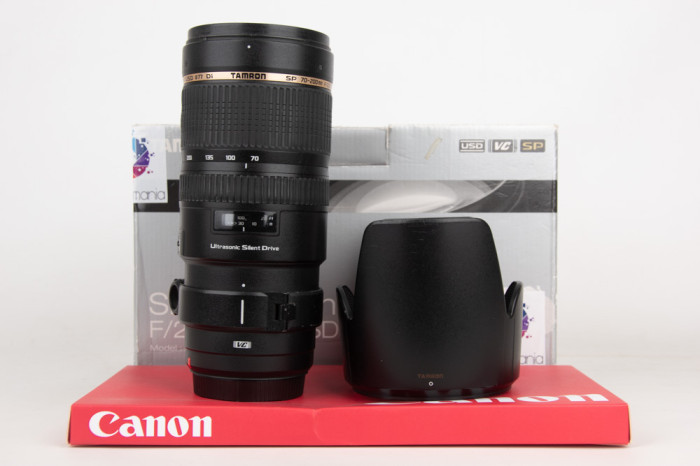 Tamron 70-200mm f2.8 VC USD Canon main product photo