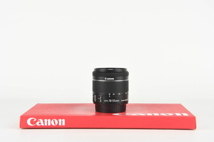 Canon 18-55mm f4-5.6 IS STM main product photo