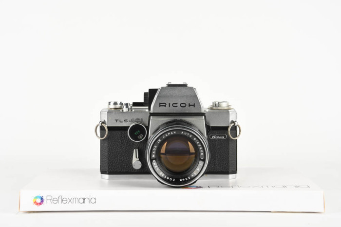 Ricoh TLS 401 + Rikenon 55mm f1.4 main product photo