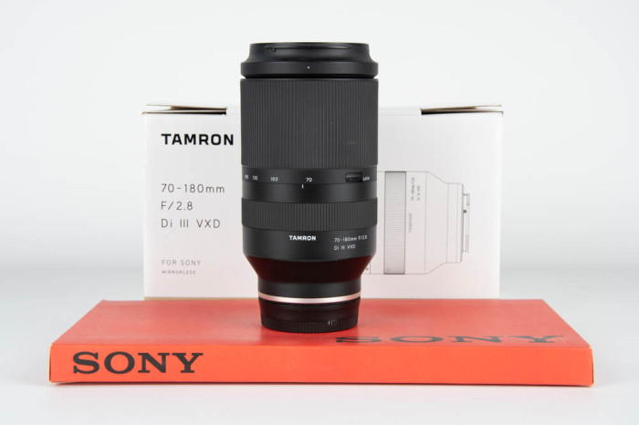Tamron 70-180mm f2.8 Di III VXD Sony E main product photo