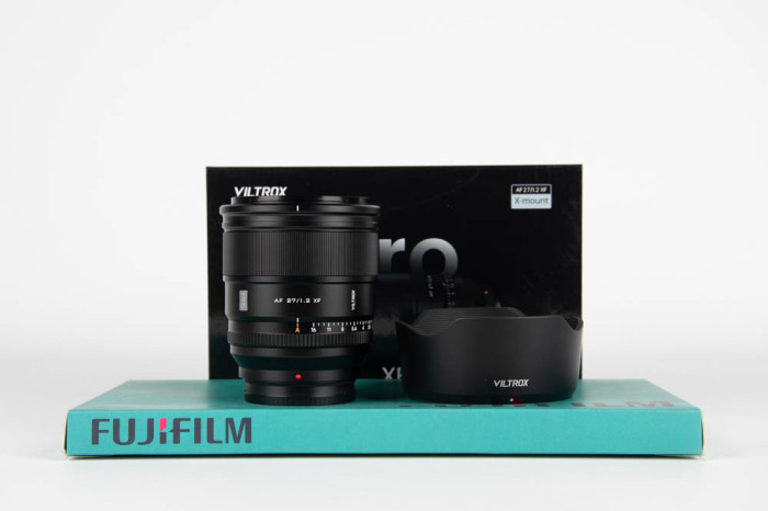 Viltrox 27mm f1.2 PRO AF Fujifilm main product photo