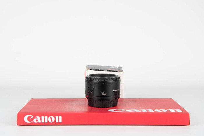Canon 50mm f1.8 II main product photo