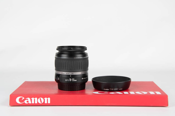 Canon 18-55mm F3.5-5.6 II main product photo