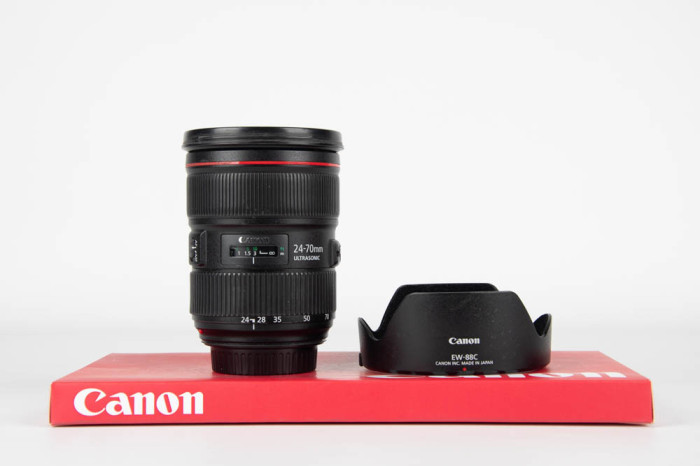Canon 24-70mm f2.8 L USM II main product photo