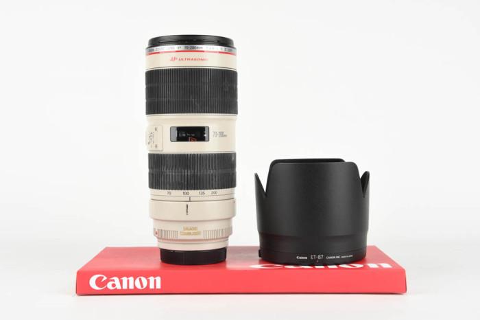 Canon 70-200mm f2.8 L IS II USM main product photo
