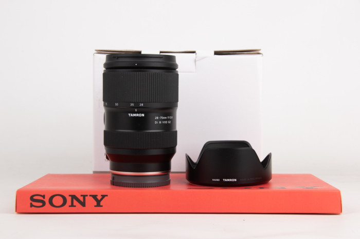 Tamron 28-75mm 2.8 Di III VXD G2 Sony E main product photo