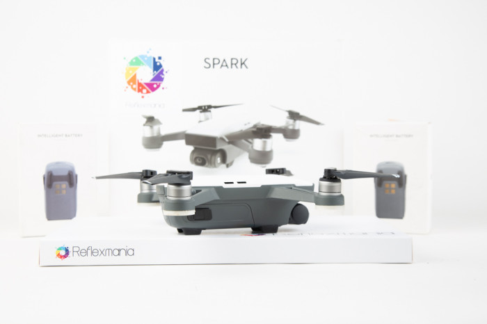 Drone Dji Spark Alpine White + kit alleggerimento main product photo