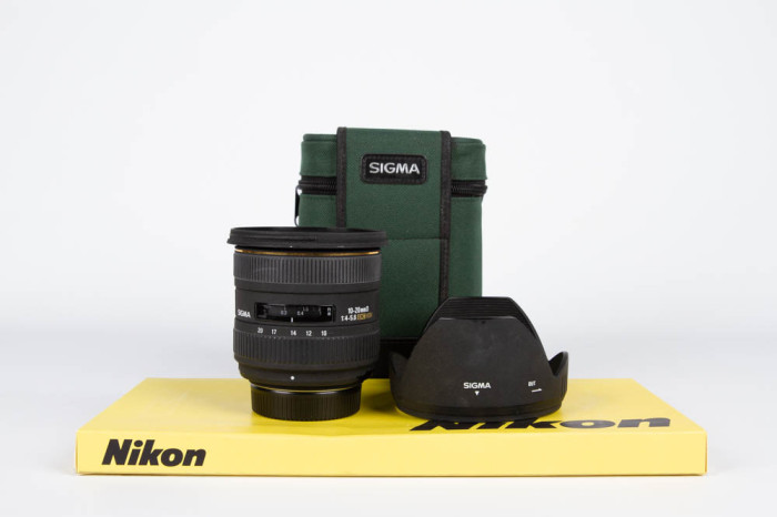 Sigma 10-20mm f4-5.6 EX DC HSM Nikon main product photo