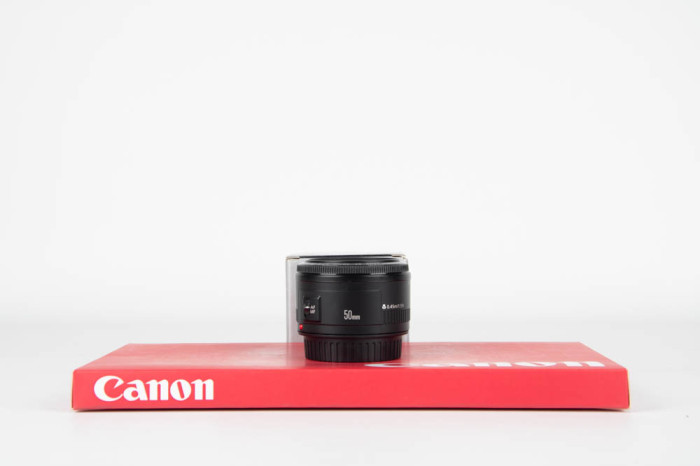Canon 50mm f1.8 II main product photo