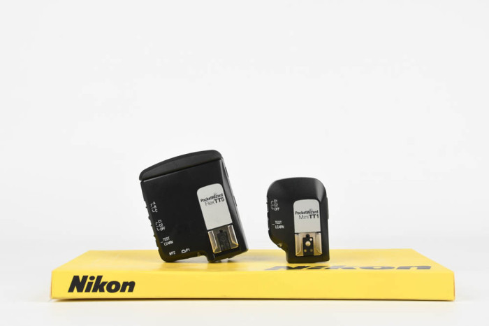PocketWizard - Kit per flash Nikon E-TTL composto da 1 trasmettitore MiniTT1 e 1 ricevitore FlexTT5 main product photo