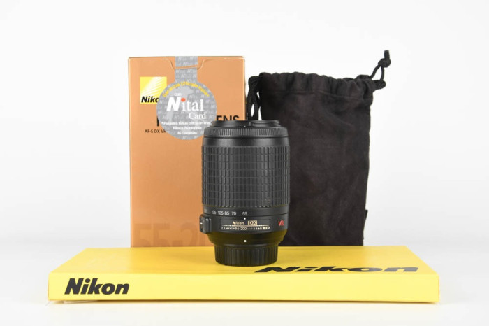 Nikon 55-200mm F4-5.6 G ED VR main product photo