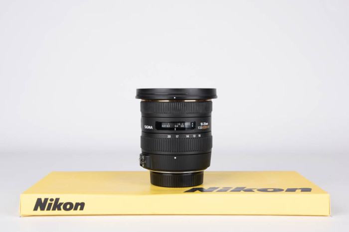 Sigma 10-20mm f 3.5 EX DC HSM Nikon main product photo