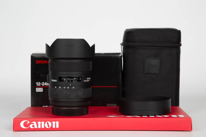 Sigma 12-24mm f4.5-5.6 DG HSM II Canon main product photo
