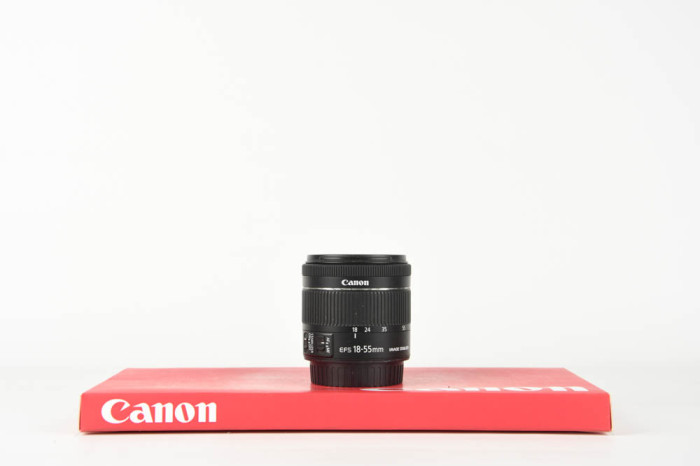 Canon 18-55mm f4-5.6 IS STM main product photo