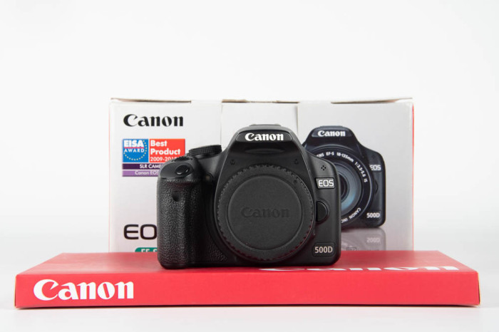 Canon 500D main product photo