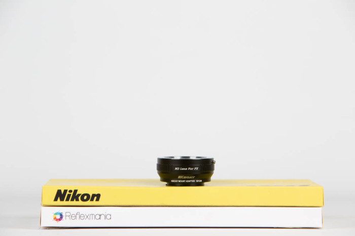Adattatore Kecay Minolta MD - Nikon FX main product photo