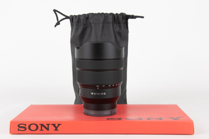 Sony 12-24mm f4 G FE E-mount main product photo