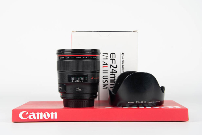Canon 24mm f1.4 L II USM main product photo