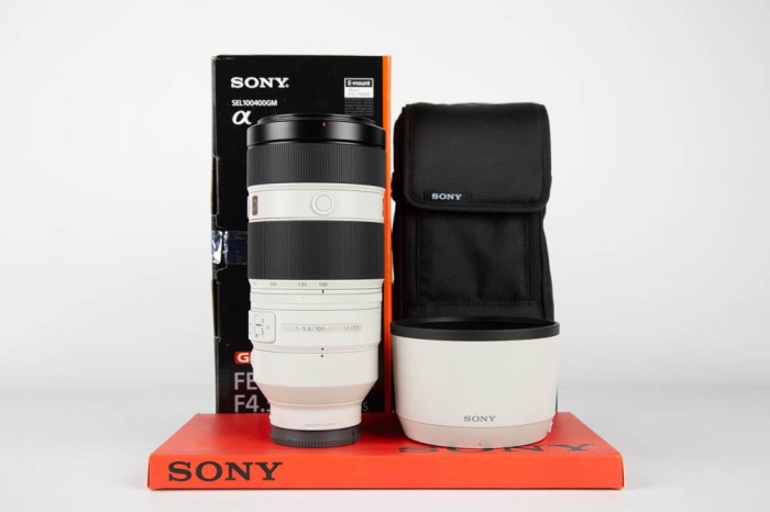 Sony 100-400mm f 4.5-5.6 GM OSS main product photo