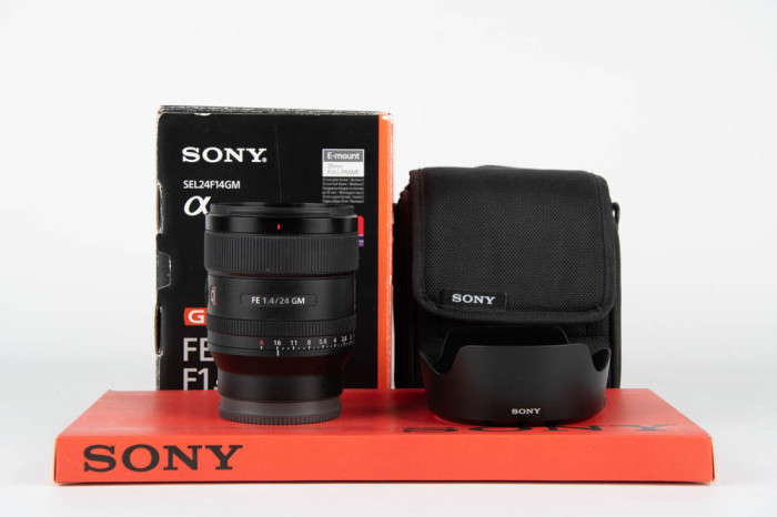 Sony 24mm 1.4 GM FE main product photo