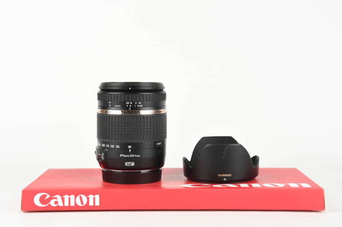 Tamron 18-270mm f3.5-6.3 VC Di II Canon main product photo