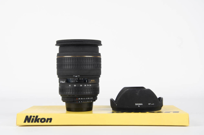 Sigma 24-70mm f2.8 DG EX D Aspherical Nikon main product photo