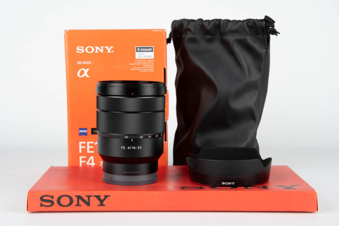 Sony 16-35mm F4 FE ZA OSS E-Mount main product photo