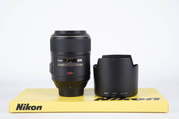 Nikon 105mm f2.8 G ED VR Micro main product photo
