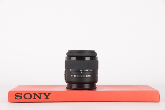 Sony 18-55mm f3.5-5.6 DT SAM II A-mount-Minolta main product photo