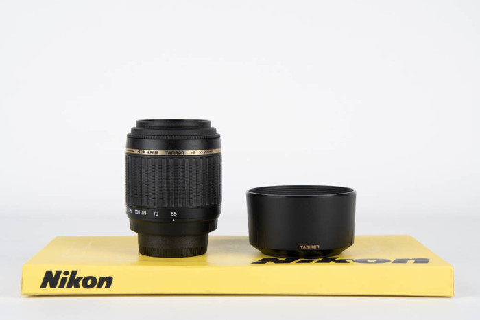 Tamron 55-200mm f4-5.6 AF Di II LD Macro Nikon main product photo
