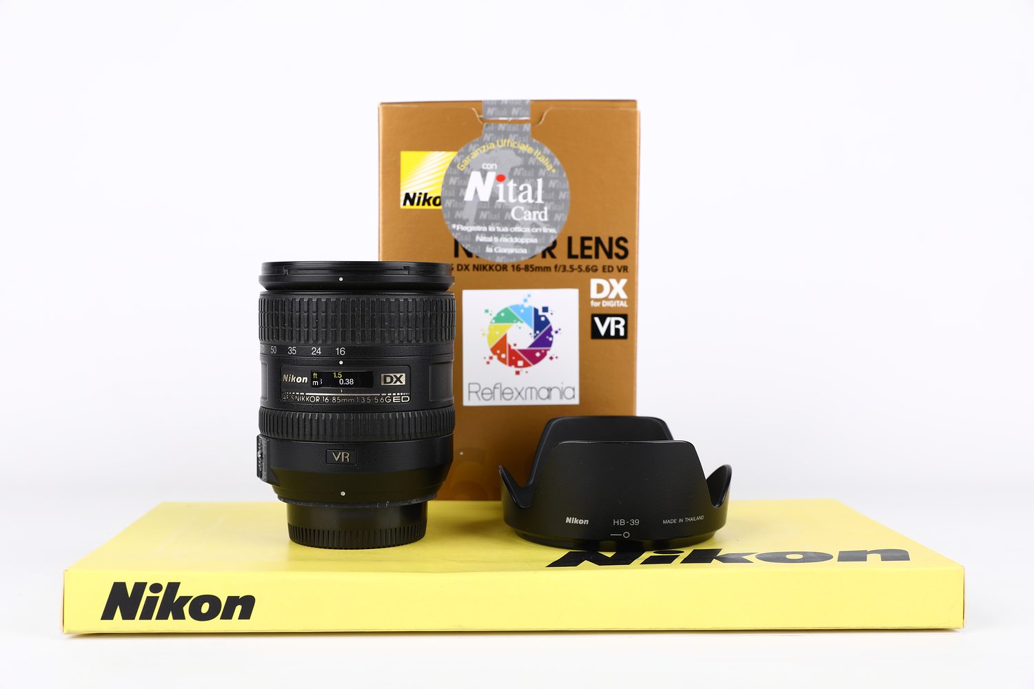 Nikon 16-85mm f3.5-5.6 G ED VR