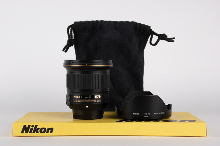 Nikon 20mm F1.8 G ED main product photo