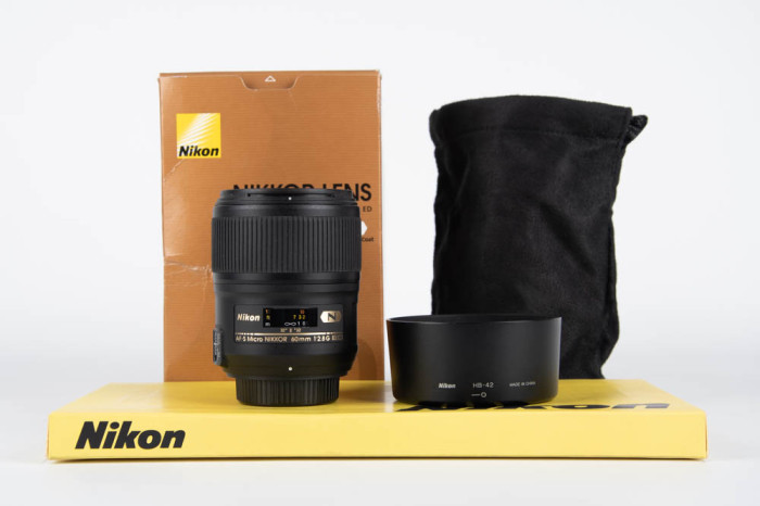 Nikon 60mm f2.8 G ED Micro main product photo