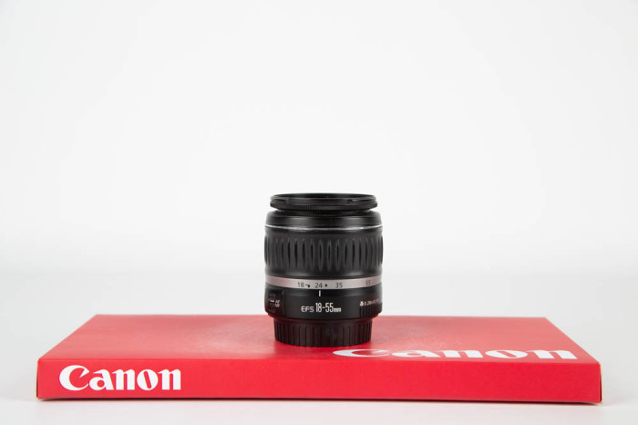 Canon 18-55mm F3.5-5.6 II main product photo