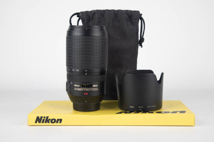 Nikon 70-300mm f4.5-5.6 G ED VR main product photo