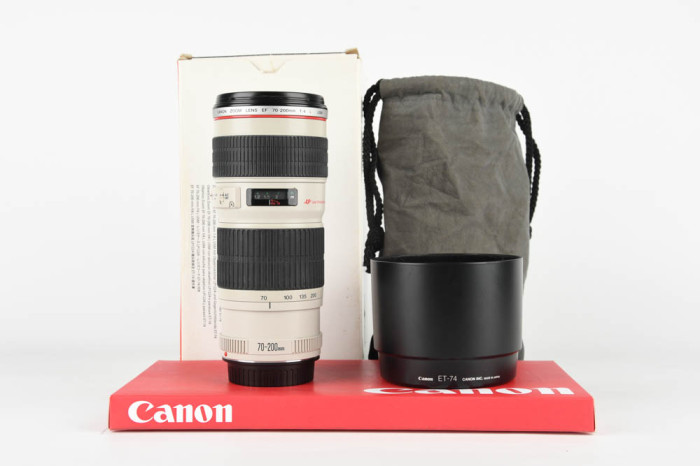 Canon 70-200mm F4 L USM main product photo