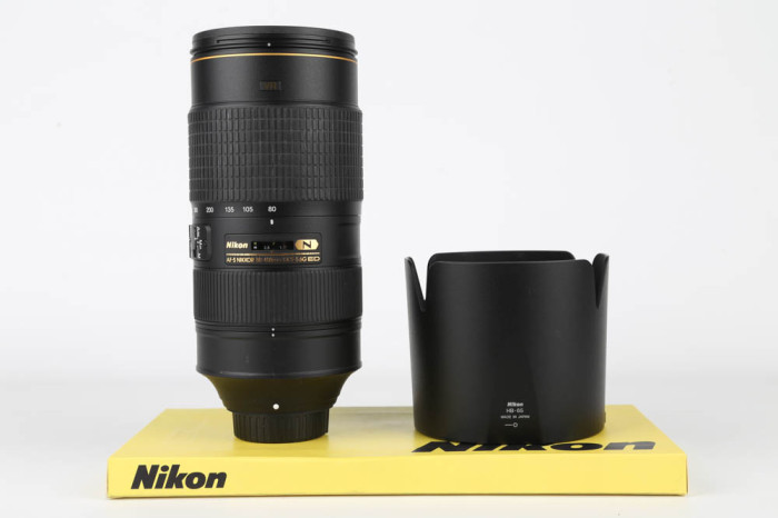 Nikon 80-400mm 4.5-5.6 G ED VR main product photo