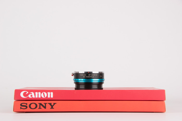 FotodioX Vizelex ND Throttle adattatore per lenti Canon EF EF-S a body Sony E main product photo