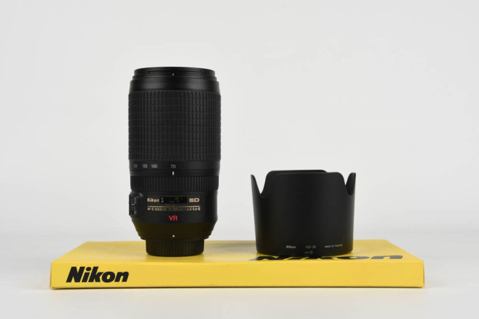 Nikon 70-300mm f4.5-5.6 G ED VR main product photo