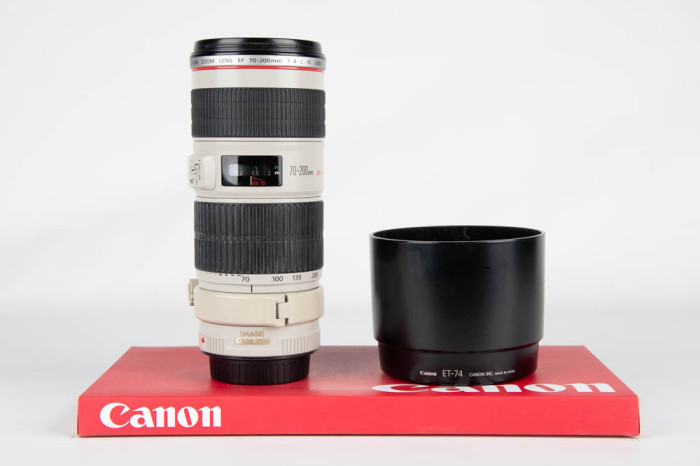 Canon 70-200mm F4 L IS USM main product photo