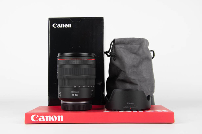 Canon RF 24-105mm f4 L IS USM main product photo