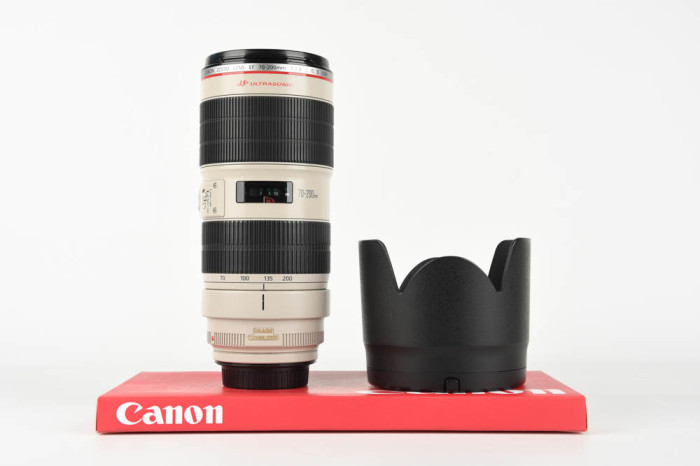 Canon 70-200mm f2.8 L IS II USM main product photo