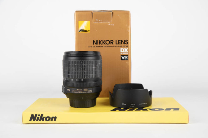 Nikon 18-105mm f3.5-5.6 G ED VR main product photo