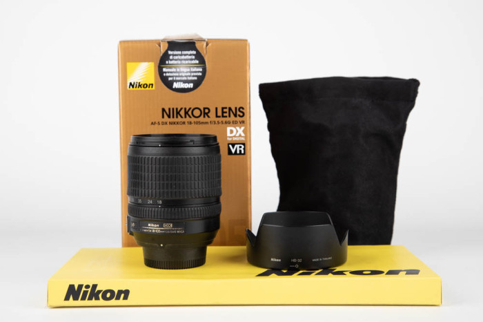 Nikon 18-105mm f3.5-5.6 G ED VR main product photo