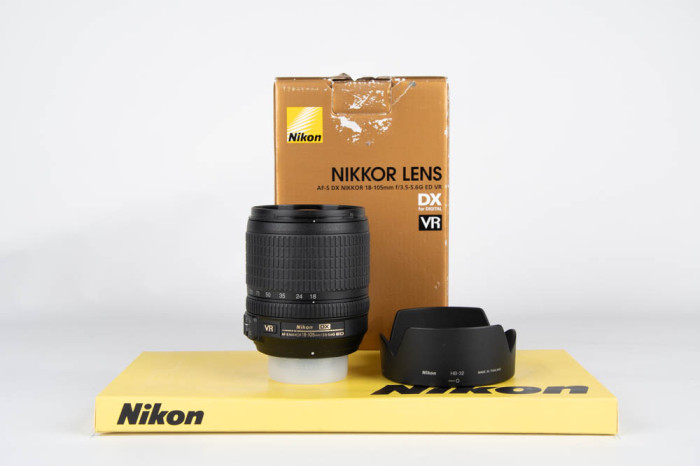 Nikon 18-105mm f3.5-5.6 G ED VR main product photo