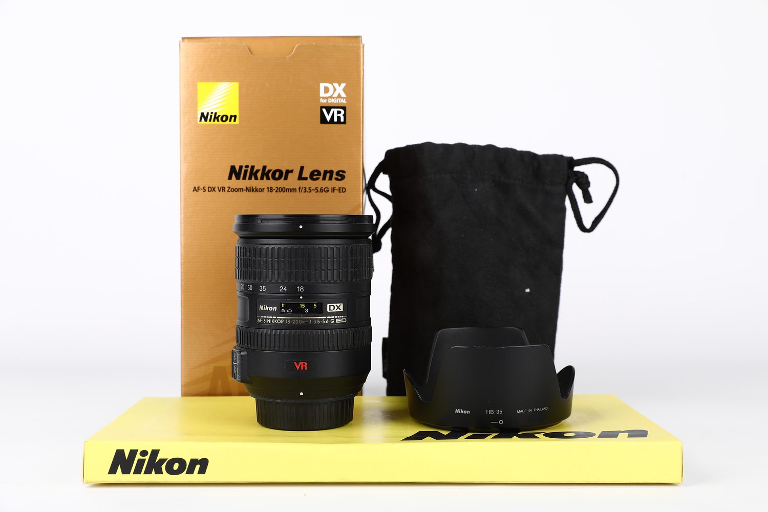 Nikon 18-200mm f3.5-5.6 DX G ED VR