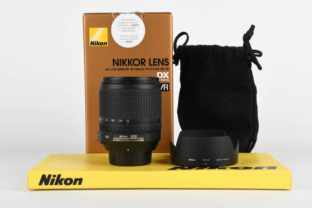 Nikon 18-105mm f3.5-5.6 G ED VR